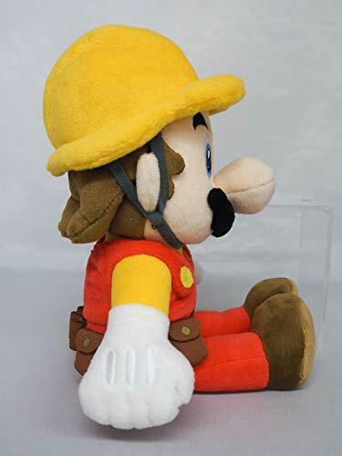 Super Mario Maker 2 Builder Mario Plush Doll Stuffed Toy Size S- Japan Figure Store - #1 Bring To You The Best Japanese Goods
