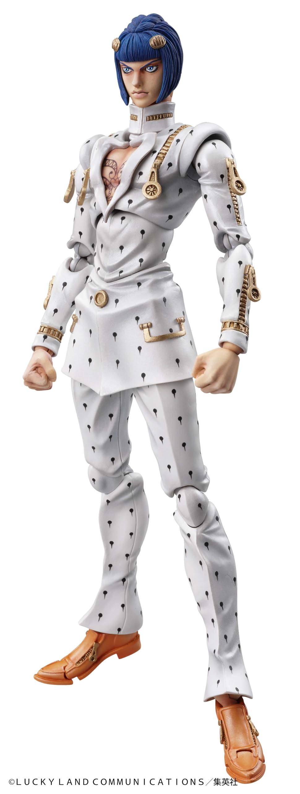 Medicos Entertainment Jojo's Bizarre Adventure Part 5 Bruno Buccellati 150mm PVC ABS Nylon Figure- Japan Figure Store - #1 Bring To You The Best Japanese Goods