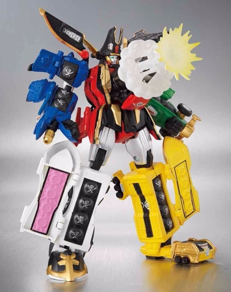 Super Robot Chogokin Kaizoku Sentai Gokaiger Gokaioh Action Figure Bandai Japan- Japan Figure Store - #1 Bring To You The Best Japanese Goods