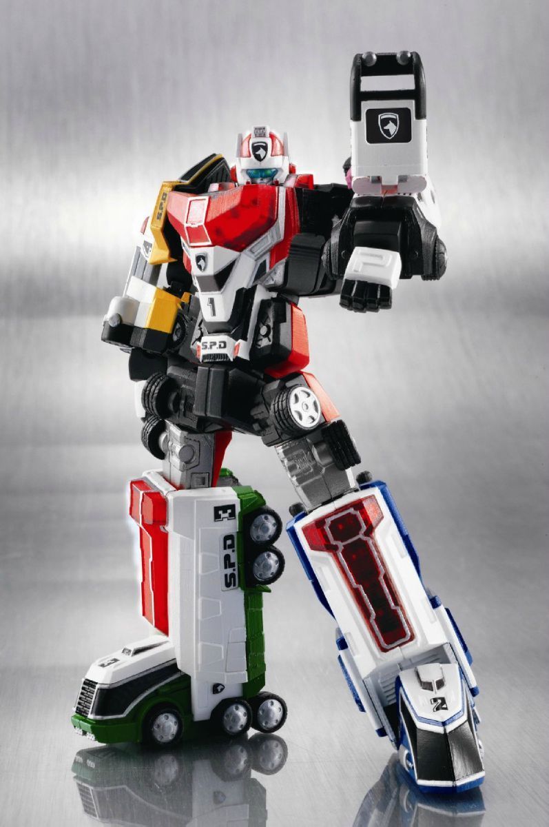 Super Robot Chogokin Tokusou Sentai Dekaranger Robo Action Figure Bandai Japan- Japan Figure Store - #1 Bring To You The Best Japanese Goods