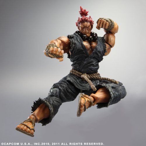 Super Street Fighter Iv Play Arts Kai Vol.2 Akuma Gouki Figure- Japan Figure Store - #1 Bring To You The Best Japanese Goods