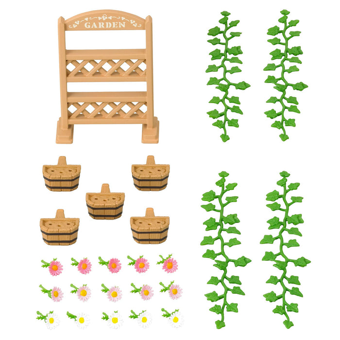 Epoch Sylvanian Families Ivy Flower Furniture Set Ka-613 St Mark Age 3+ Dollhouse- Japan Figure Store - #1 Bring To You The Best Japanese Goods
