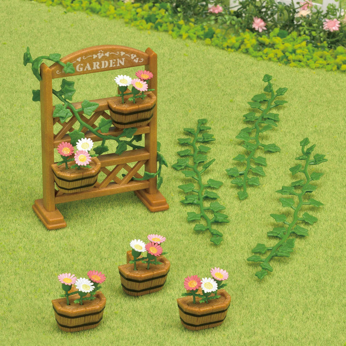 Epoch Sylvanian Families Ivy Flower Furniture Set Ka-613 St Mark Age 3+ Dollhouse- Japan Figure Store - #1 Bring To You The Best Japanese Goods