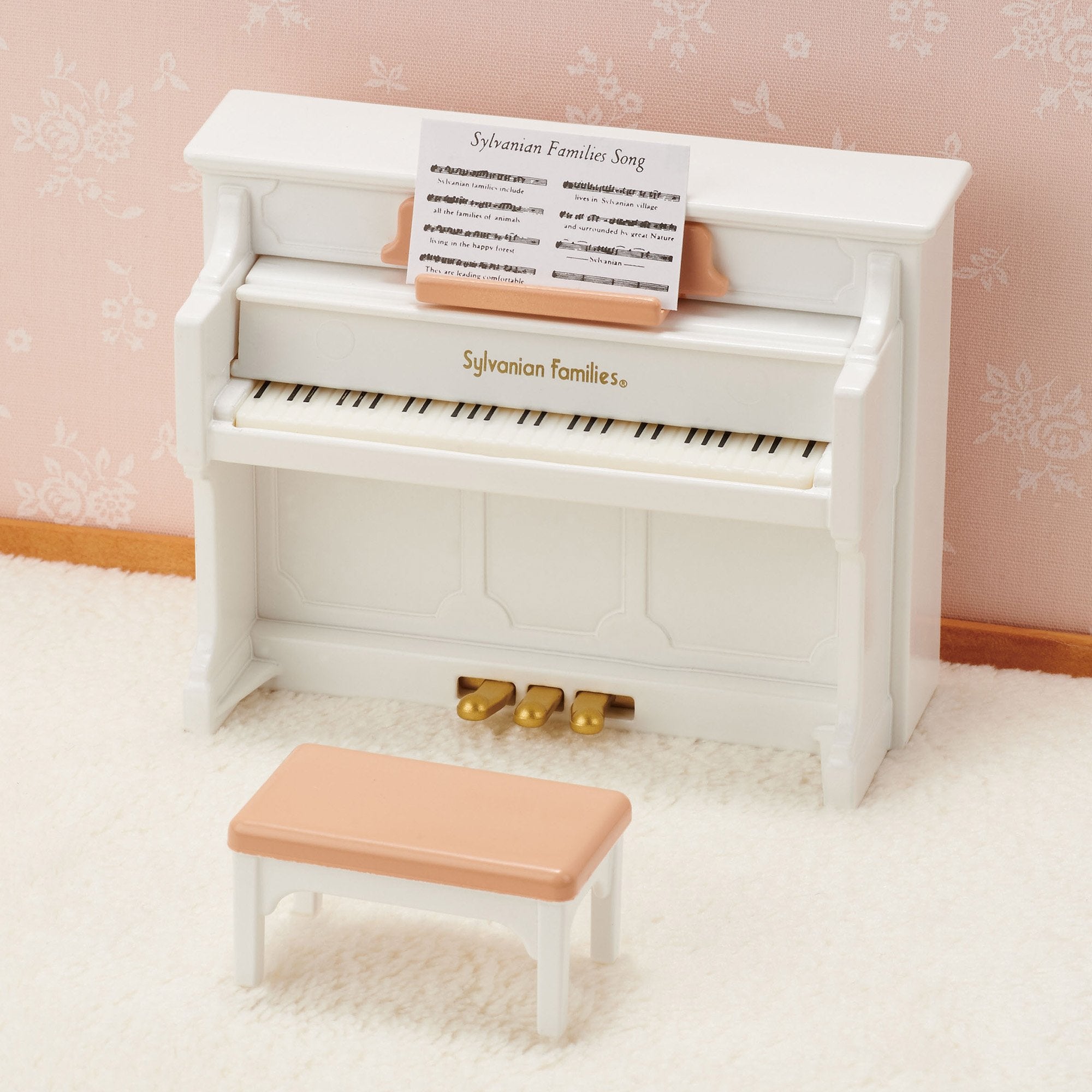 Epoch Sylvanian Families Piano Furniture Set Car-301 Toy Dollhouse for Ages 3+- Japan Figure Store - #1 Bring To You The Best Japanese Goods