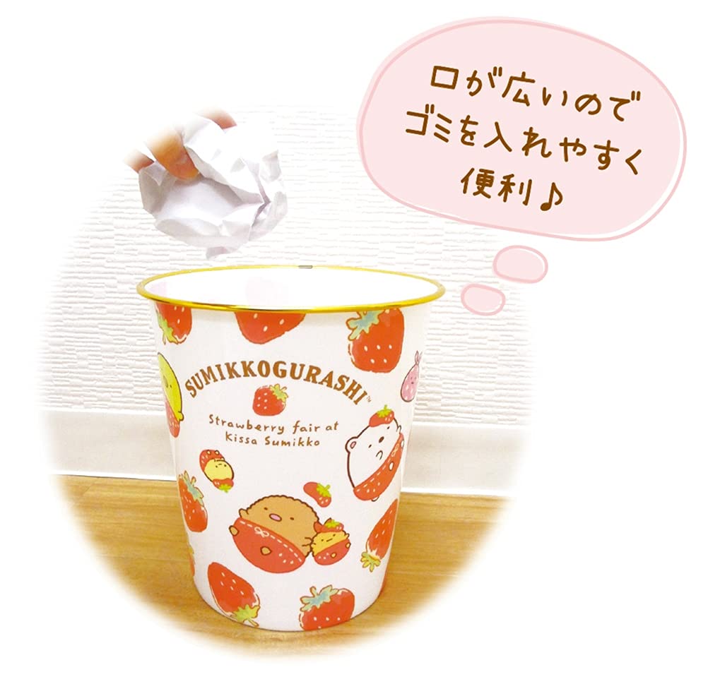 T'S Factory Trash Can Sumikko Gurashi Strawberry Fair- Japan Figure Store - #1 Bring To You The Best Japanese Goods