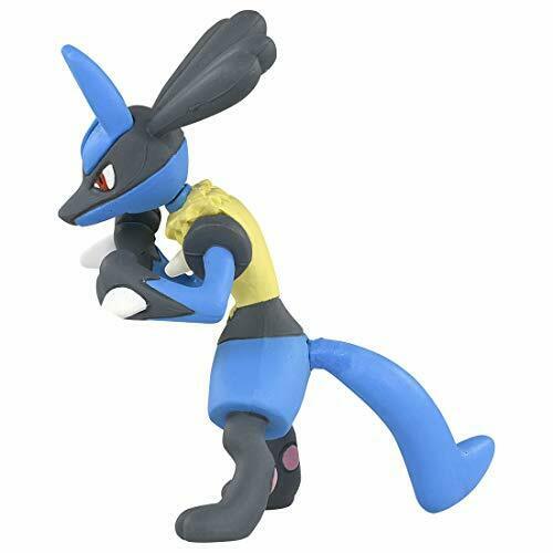 Takara Tomy Monster Collection Ms-10 Lucario Character Toy- Japan Figure Store - #1 Bring To You The Best Japanese Goods