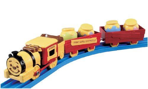 Takara Tomy Plarail Disney Dream Railway Winnie The Pooh Honey Cargo Locomotive- Japan Figure Store - #1 Bring To You The Best Japanese Goods