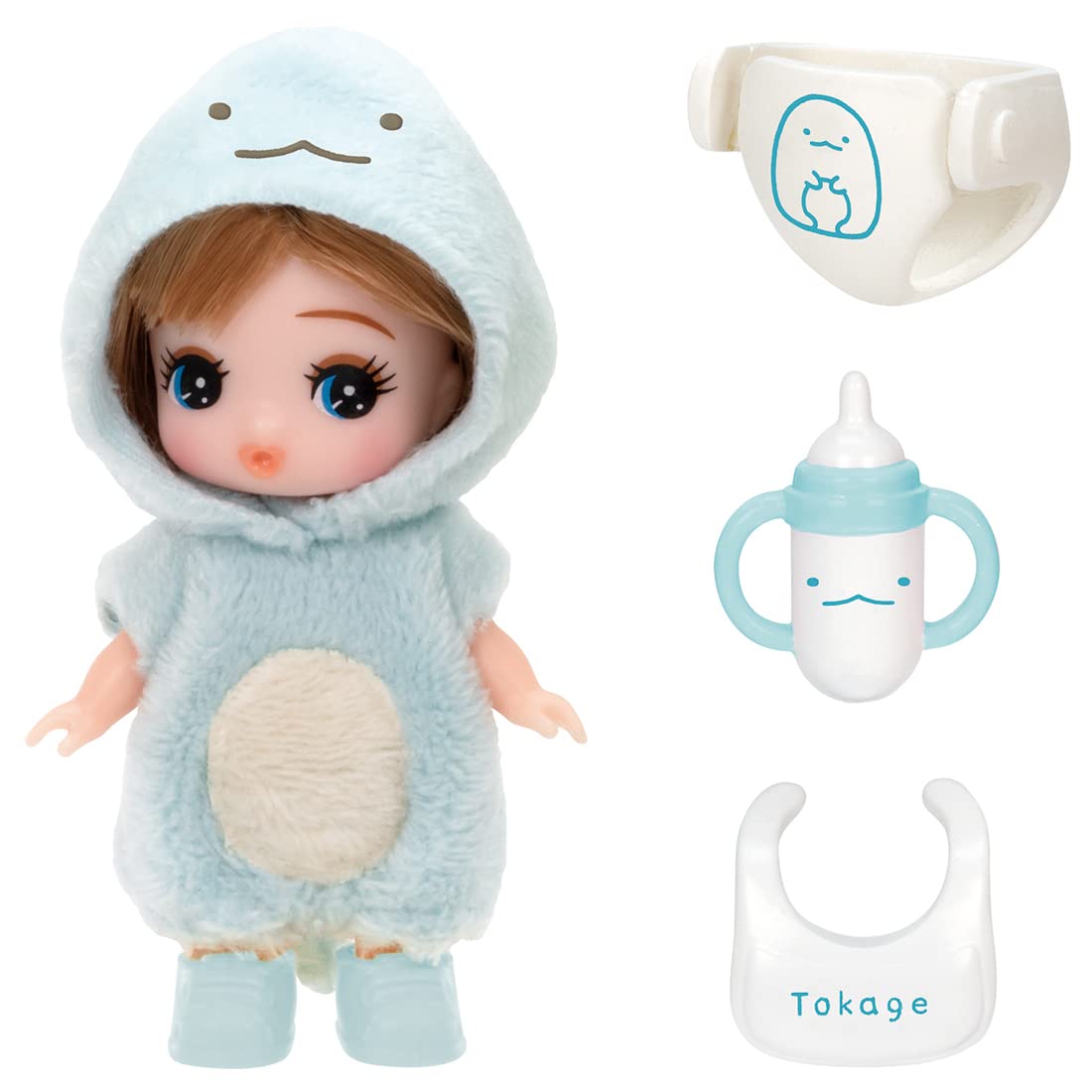 Takara Tomy Licca-Chan Doll Ld-31 Lizard Daisuki Miku-Chan Dress Up Doll Play House Sumikko Gurashi Toy Age 3 And Up Passed Toy Safety Standards St Mark Certified Licca Takara Tomy- Japan Figure Store - #1 Bring To You The Best Japanese Goods
