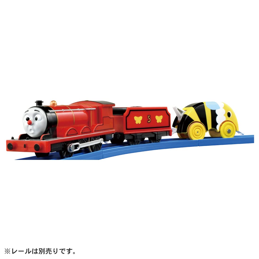 Takara Tomy Plarail Thomas Ts-14 Plarail James And Honeybee Race Train Train Toy 3 Years Old And Up Passed Toy Safety Standards St Mark Certified Plarail Takara Tomy- Japan Figure Store - #1 Bring To You The Best Japanese Goods