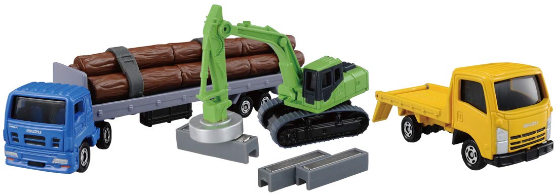 Takara Tomy Tomica Construction Site Set Japanese Construction Vehicle Models- Japan Figure Store - #1 Bring To You The Best Japanese Goods