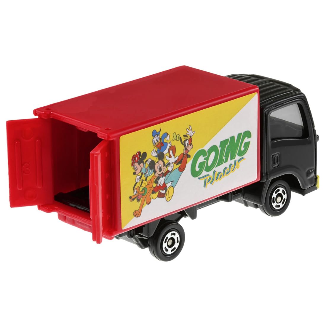 Takara Tomy Tomica No.48 Mickey & Friends Isuzu Elf Mini Truck Toy Ages 3+- Japan Figure Store - #1 Bring To You The Best Japanese Goods