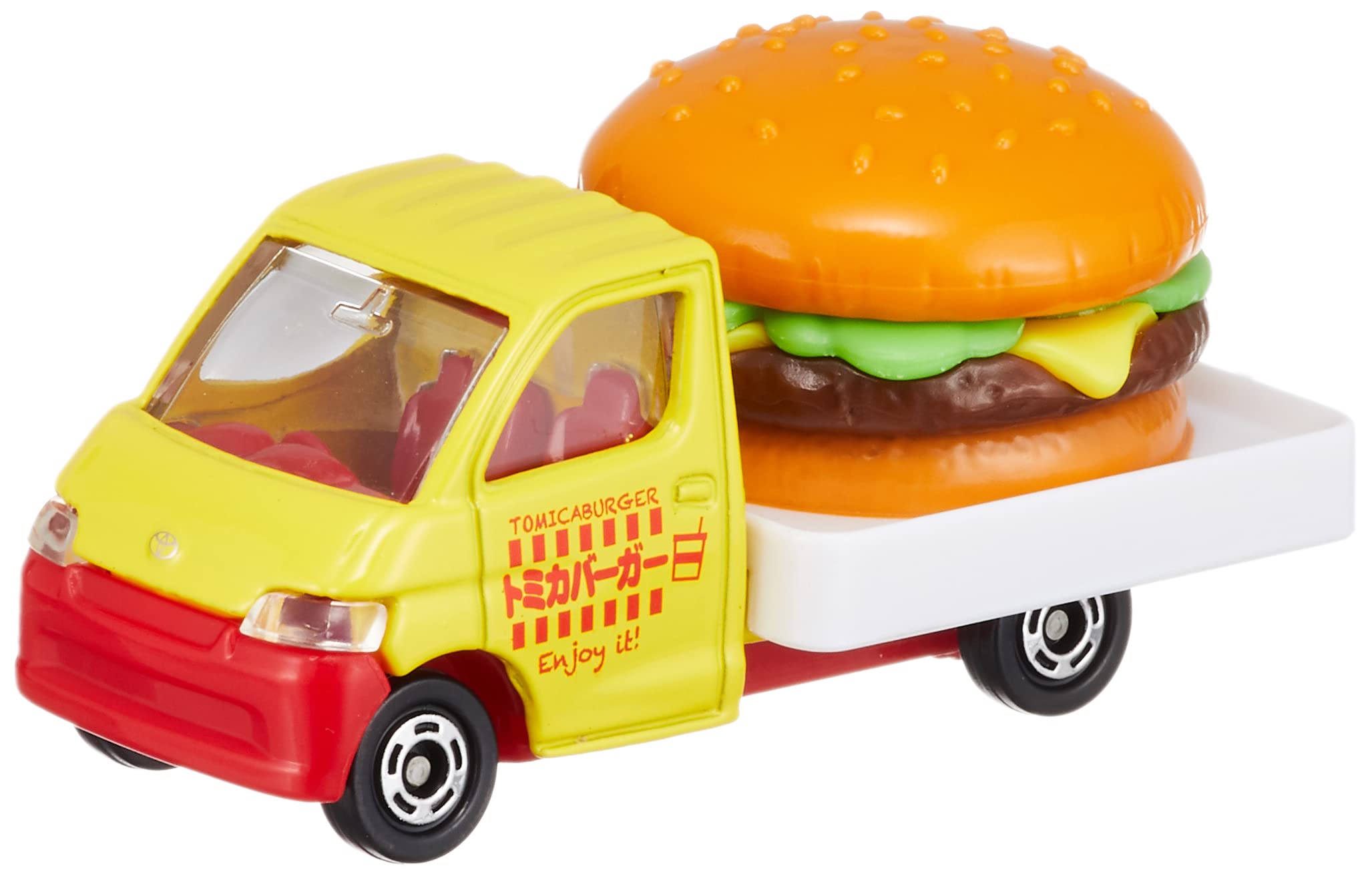 Takara Tomy Tomica No.54 Toyota Town Ace Mini Car Toy Hamburger Design Ages 3+- Japan Figure Store - #1 Bring To You The Best Japanese Goods