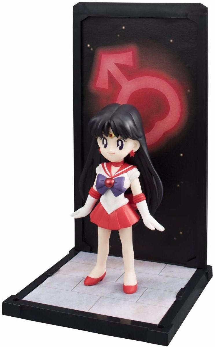 Tamashii Buddies Sailor Moon Sailor Mars Pvc Figure Bandai- Japan Figure Store - #1 Bring To You The Best Japanese Goods