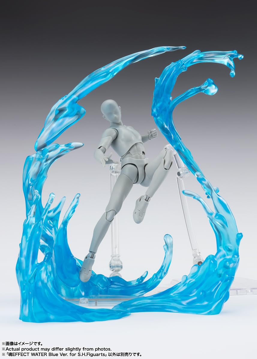 Bandai Spirits Tamashii Effect Water Blue 180mm PVC & ABS Painted Figure for SH Figuarts- Japan Figure Store - #1 Bring To You The Best Japanese Goods