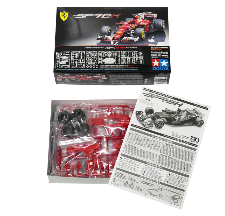 Tamiya 20068 Grand Prix Collection No.68 Ferrari Sf70h 1/20 Plastic Racing Car Model- Japan Figure Store - #1 Bring To You The Best Japanese Goods