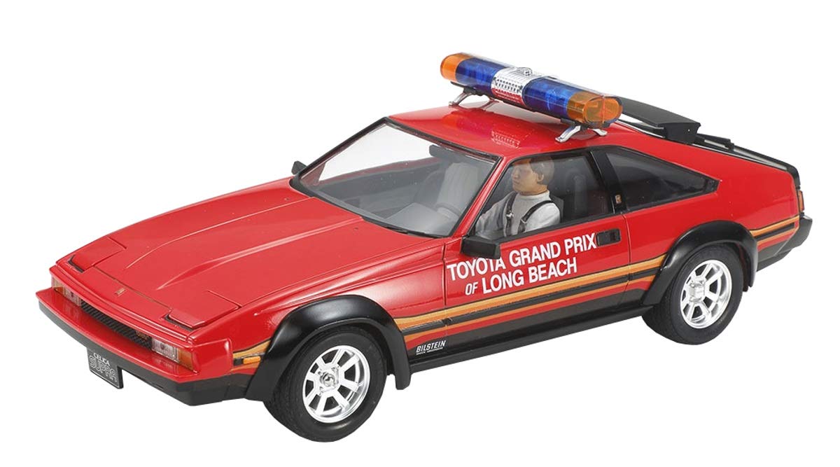 Tamiya 24033 Toyota Celica Supra Long Beach Gp Marshal Car 1/24 Scale Car Kit- Japan Figure Store - #1 Bring To You The Best Japanese Goods