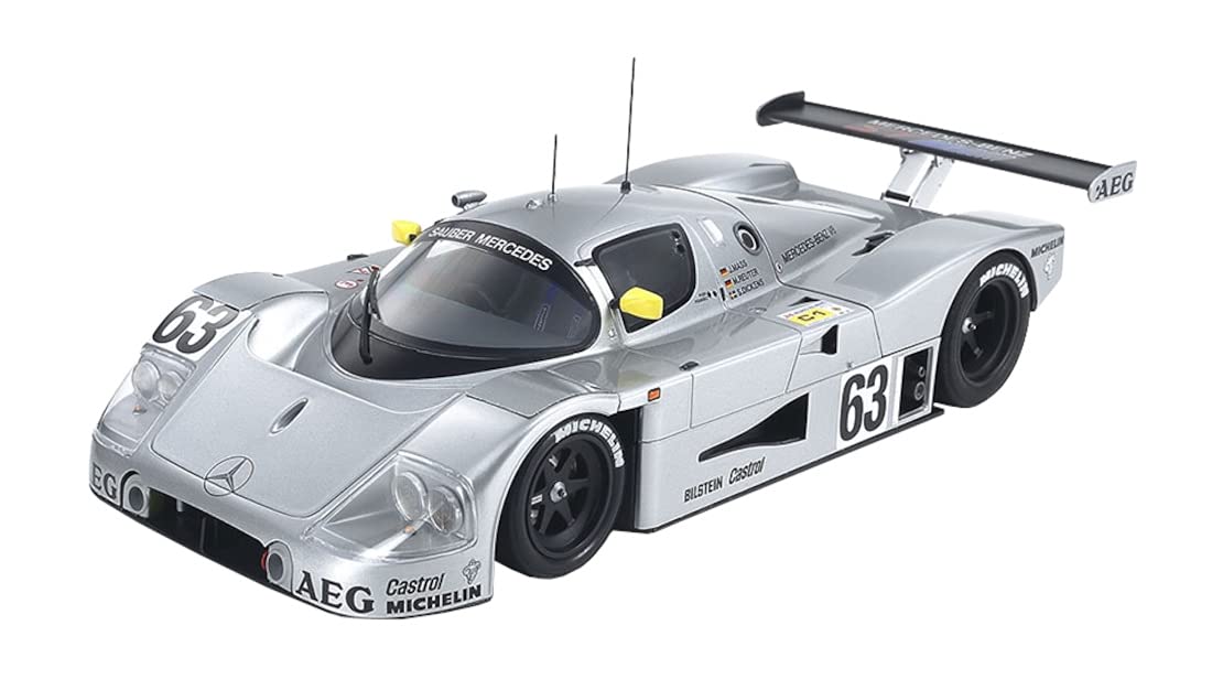 TAMIYA Sports Car 1/24 1989 Sauber Mercedes C9 Plastic Model- Japan Figure Store - #1 Bring To You The Best Japanese Goods