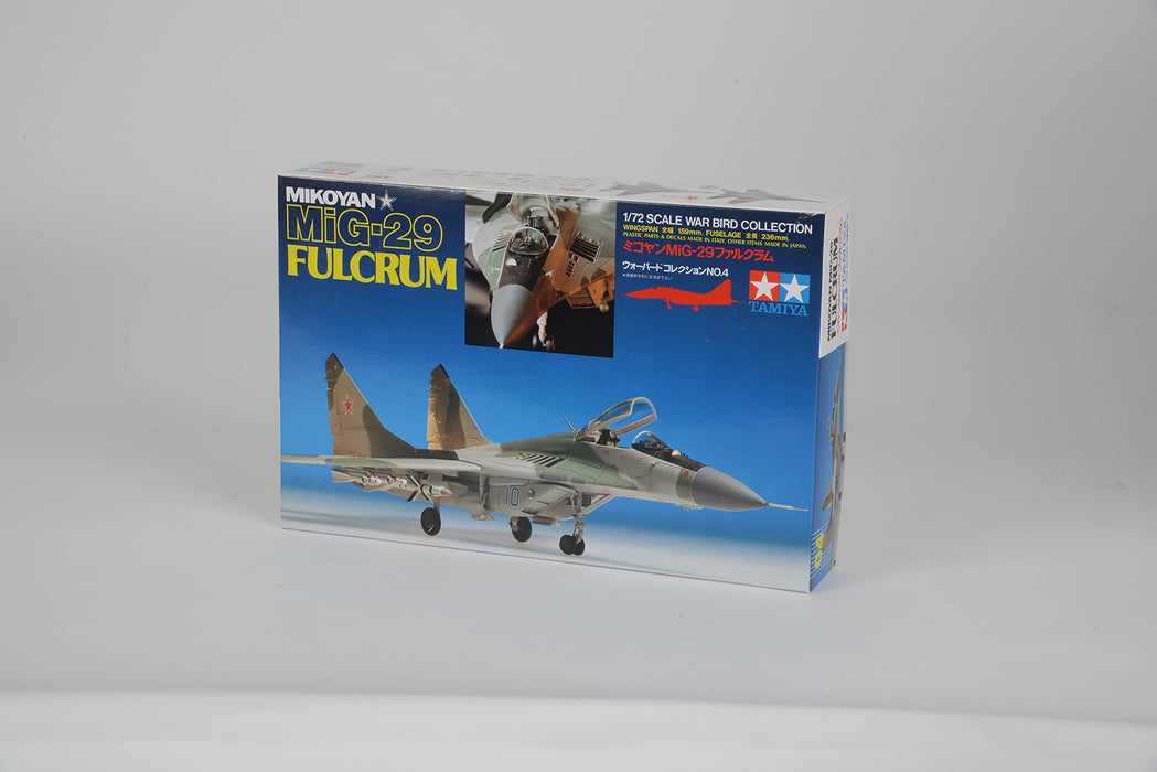 TAMIYA 60704 Mikoyan Mig-29 Fulcrum 1/72 Kit- Japan Figure Store - #1 Bring To You The Best Japanese Goods