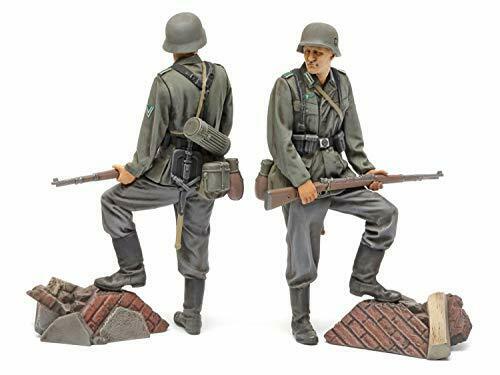 Tamiya German Infantry Set Mid-wwii Plastic Model Kit- Japan Figure Store - #1 Bring To You The Best Japanese Goods
