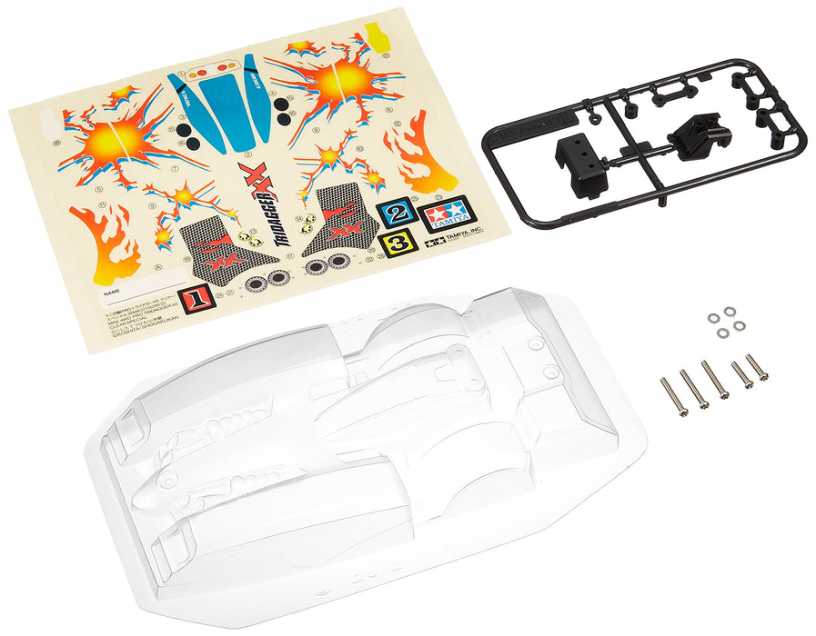 TAMIYA 15447 Mini 4Wd Clear Body Set Tridagger Xx- Japan Figure Store - #1 Bring To You The Best Japanese Goods