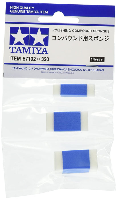 TAMIYA 87192 Polishing Compound Sponges- Japan Figure Store - #1 Bring To You The Best Japanese Goods