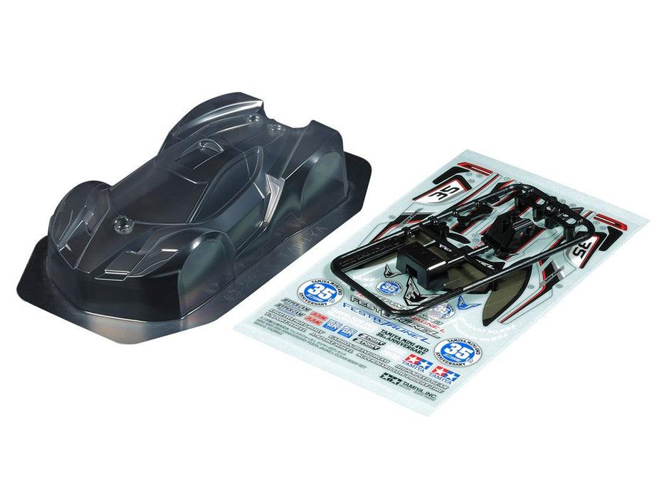 TAMIYA 95101 Mini 4Wd Body Set Festa Jaune 35Th Anniversary Clear L- Japan Figure Store - #1 Bring To You The Best Japanese Goods