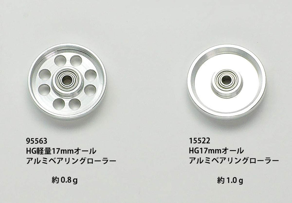TAMIYA 95563 Mini 4Wd 17Mm Aluminum Ball-Race Rollers Ringless- Japan Figure Store - #1 Bring To You The Best Japanese Goods