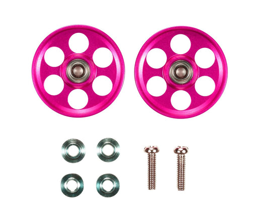 TAMIYA 95213 Mini 4Wd 19Mm Aluminum Ball-Race Rollers Ringless/Pink- Japan Figure Store - #1 Bring To You The Best Japanese Goods