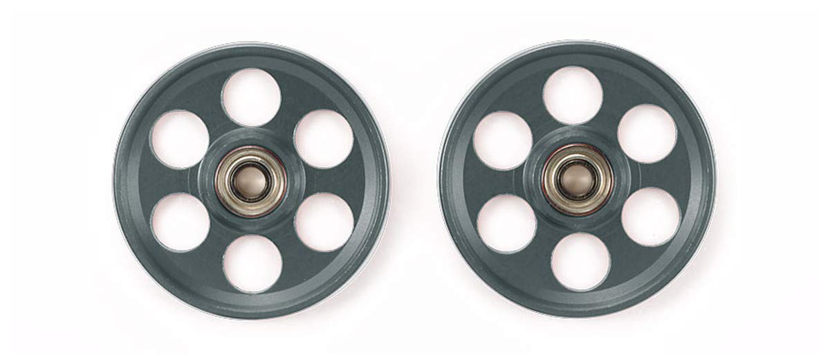 TAMIYA 95454 Mini 4Wd Hg Lightweight 19Mm Aluminum Ball-Race Rollers Ringless/Gun Metal- Japan Figure Store - #1 Bring To You The Best Japanese Goods