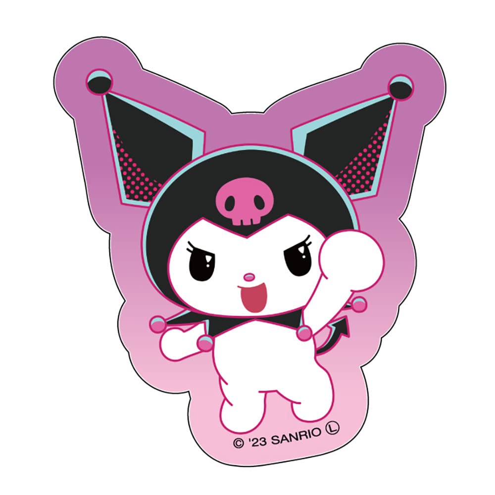 Kuromi Pretty Journey Acrylic Clip By T&S Factory Japan (H5.4 X W5 X D0.3Cm Sr-5543294Ha)- Japan Figure Store - #1 Bring To You The Best Japanese Goods