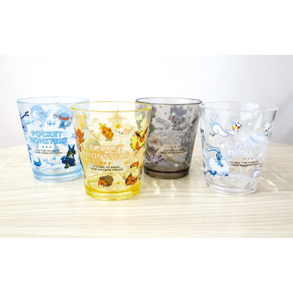 TS Factory Pokemon Dot Tumbler Colors Blue H9.5 X Φ8.5Cm Pm-5526467Bl- Japan Figure Store - #1 Bring To You The Best Japanese Goods