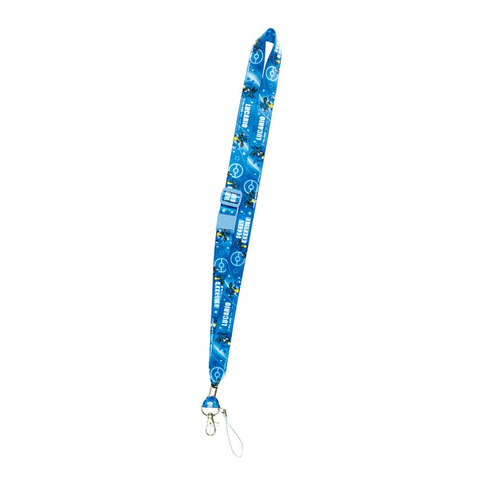 TS Factory Pokemon Neck Strap Starlight Lucario Total Length 90 X Width 2Cm Pm-5541320Lu- Japan Figure Store - #1 Bring To You The Best Japanese Goods