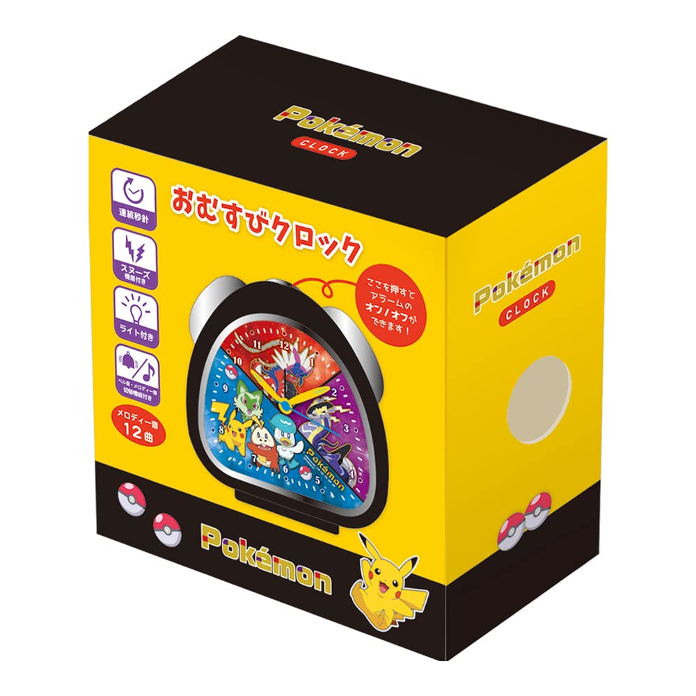 T'S Factory Pokemon Rice Ball Clock Glitter Assembly Japan- Japan Figure Store - #1 Bring To You The Best Japanese Goods