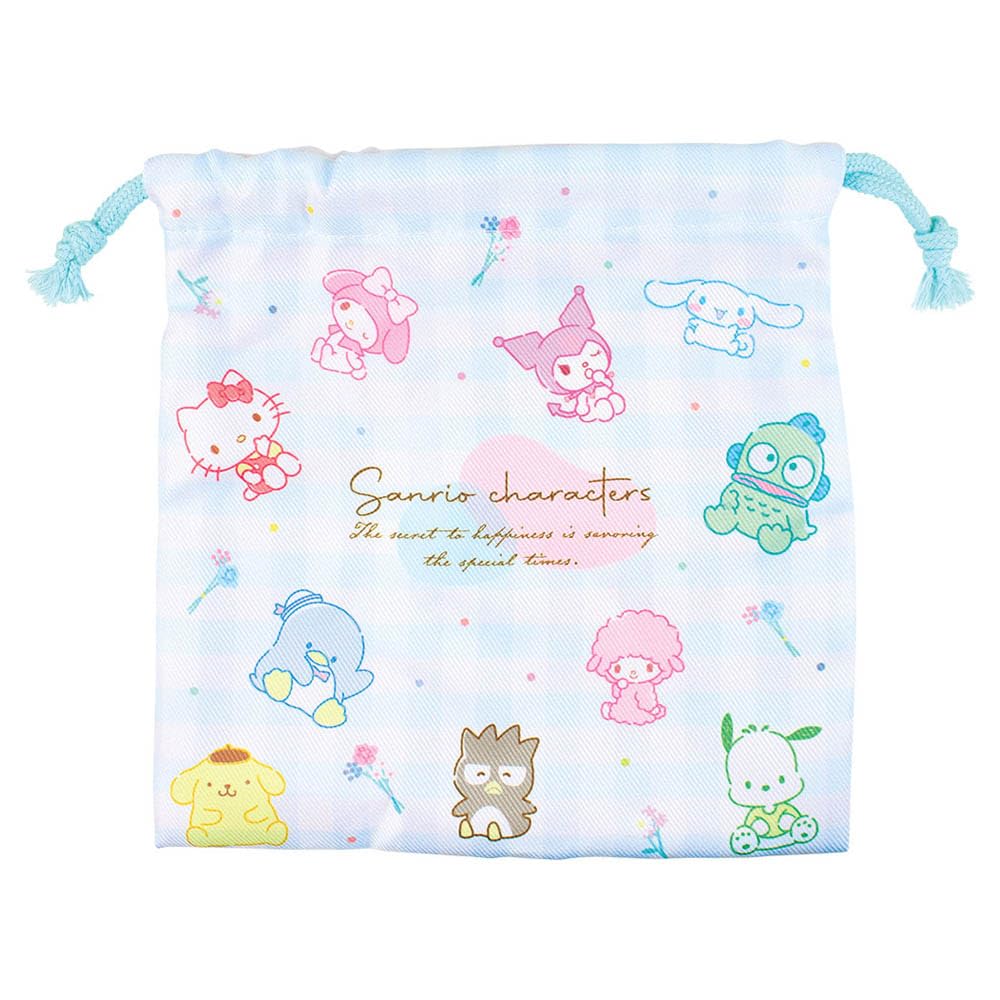 T's Factory Sanrio Drawstring Bag SR-5530306Ds 20x20cm- Japan Figure Store - #1 Bring To You The Best Japanese Goods