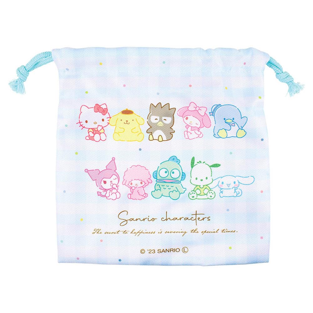 T's Factory Sanrio Drawstring Bag SR-5530306Ds 20x20cm- Japan Figure Store - #1 Bring To You The Best Japanese Goods