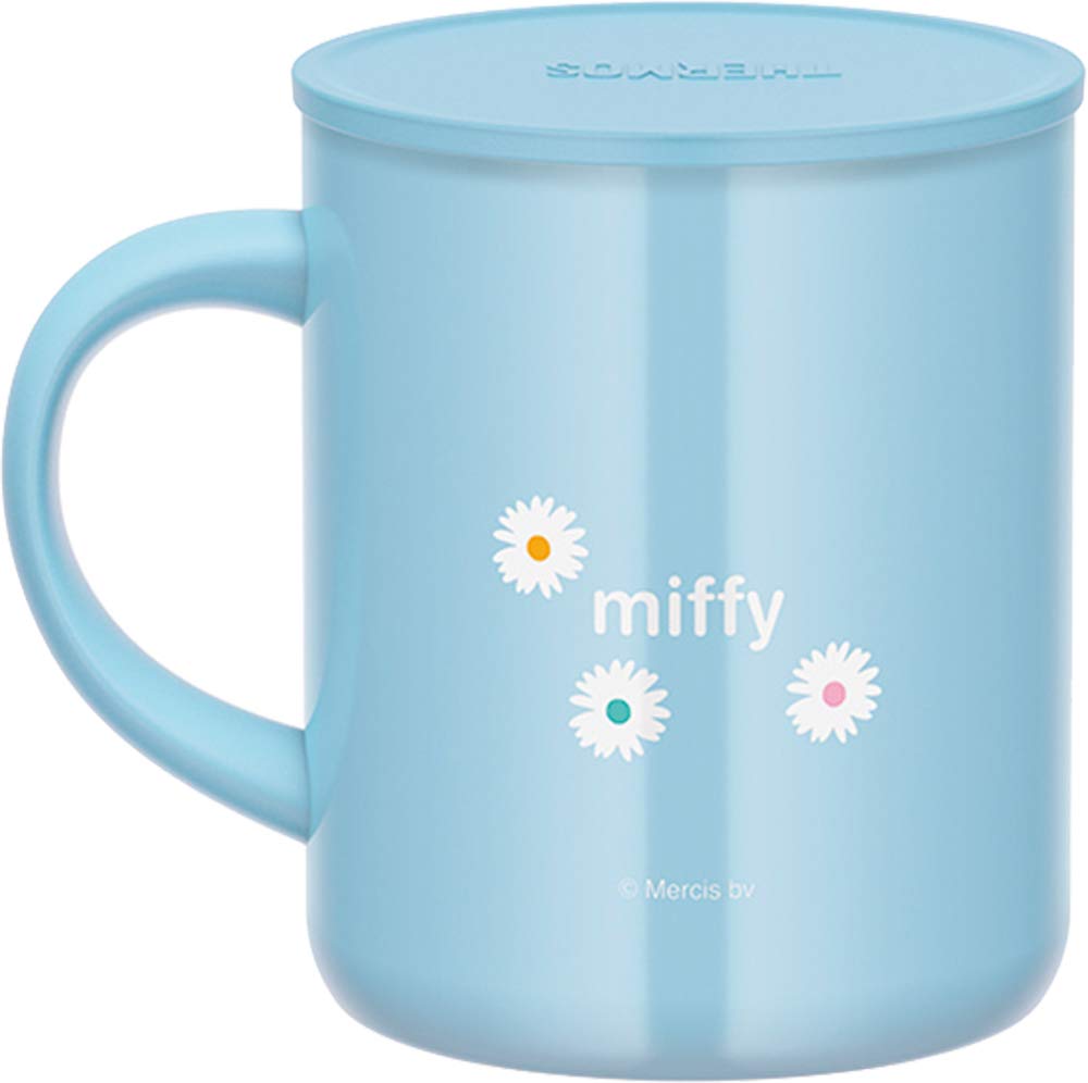 Thermos Vacuum Insulated Mug (Miffy Light Blue) 350ml - Japanese Insulated Cups- Japan Figure Store - #1 Bring To You The Best Japanese Goods