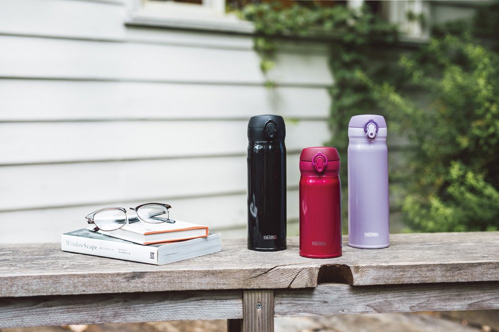 Thermos Jnl-353 Crb Vacuum Insulated Mobile Mug Cranberry 350ml Japanese Insulated Mugs- Japan Figure Store - #1 Bring To You The Best Japanese Goods