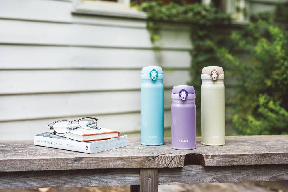 Thermos Jnl-503 Pmt Vacuum Insulated Mobile Mug Pastel Mentha 500ml Japanese Vacuum Bottles- Japan Figure Store - #1 Bring To You The Best Japanese Goods