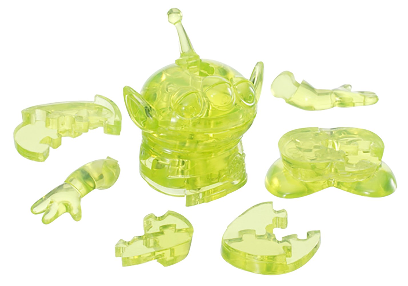 Hanayama 3D Jigsaw Puzzle 51 Pieces Crystal Gallery Toy Story Alien Japanese Figure Toys- Japan Figure Store - #1 Bring To You The Best Japanese Goods