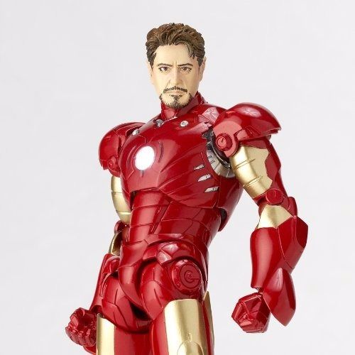 Tokusatsu Revoltech No.036 Iron Man Iron Man Mark Iii Figure Kaiyodo- Japan Figure Store - #1 Bring To You The Best Japanese Goods