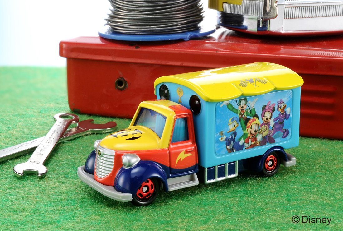 Takara Tomy Tomica Disney Motors Goody Carry Mickey Mouse & The Roadster Racers Supercharge 128120- Japan Figure Store - #1 Bring To You The Best Japanese Goods