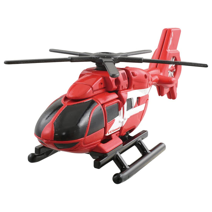 Takara Tomy Tomica Job Labor Jb04 Fire Braver Kawasaki Heavy Industries Bk117 D-3 Firefighting Helicopter- Japan Figure Store - #1 Bring To You The Best Japanese Goods
