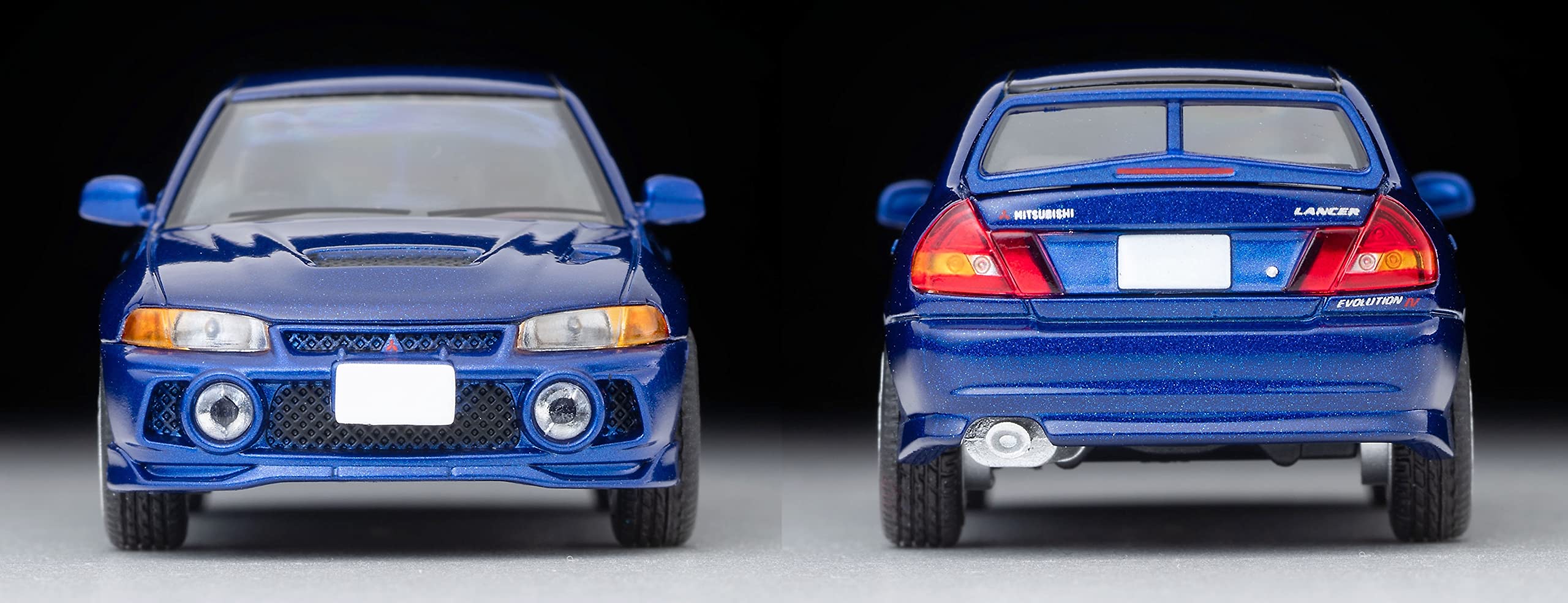 Tomica Limited Vintage Neo Lv-N186E Mitsubishi Lancer GSR Evo IV Navy- Japan Figure Store - #1 Bring To You The Best Japanese Goods
