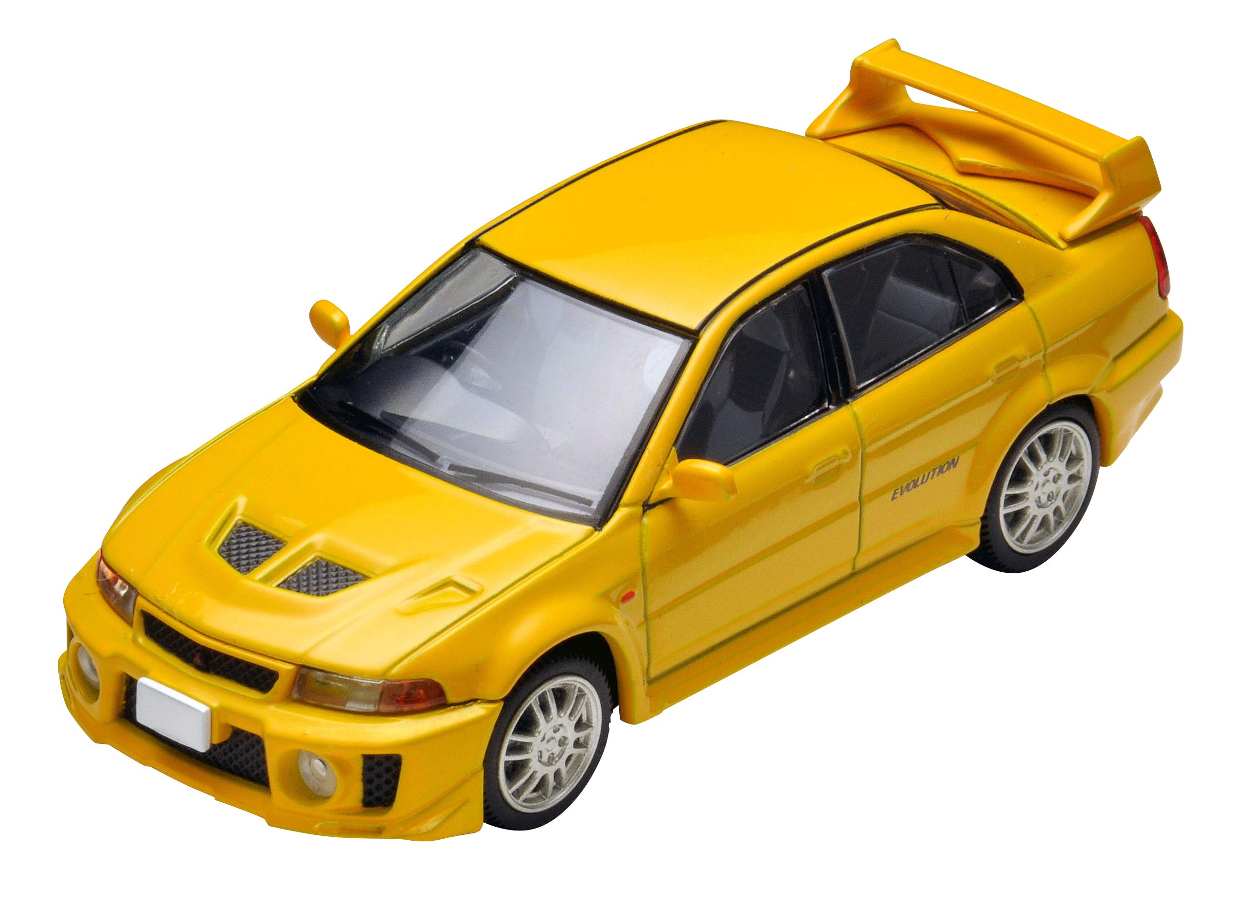 Tomytec Lv-N187a Tomica Limited Vintage Lancer Gsr Evolution V Yellow 1/64 ScaleCar Toys- Japan Figure Store - #1 Bring To You The Best Japanese Goods