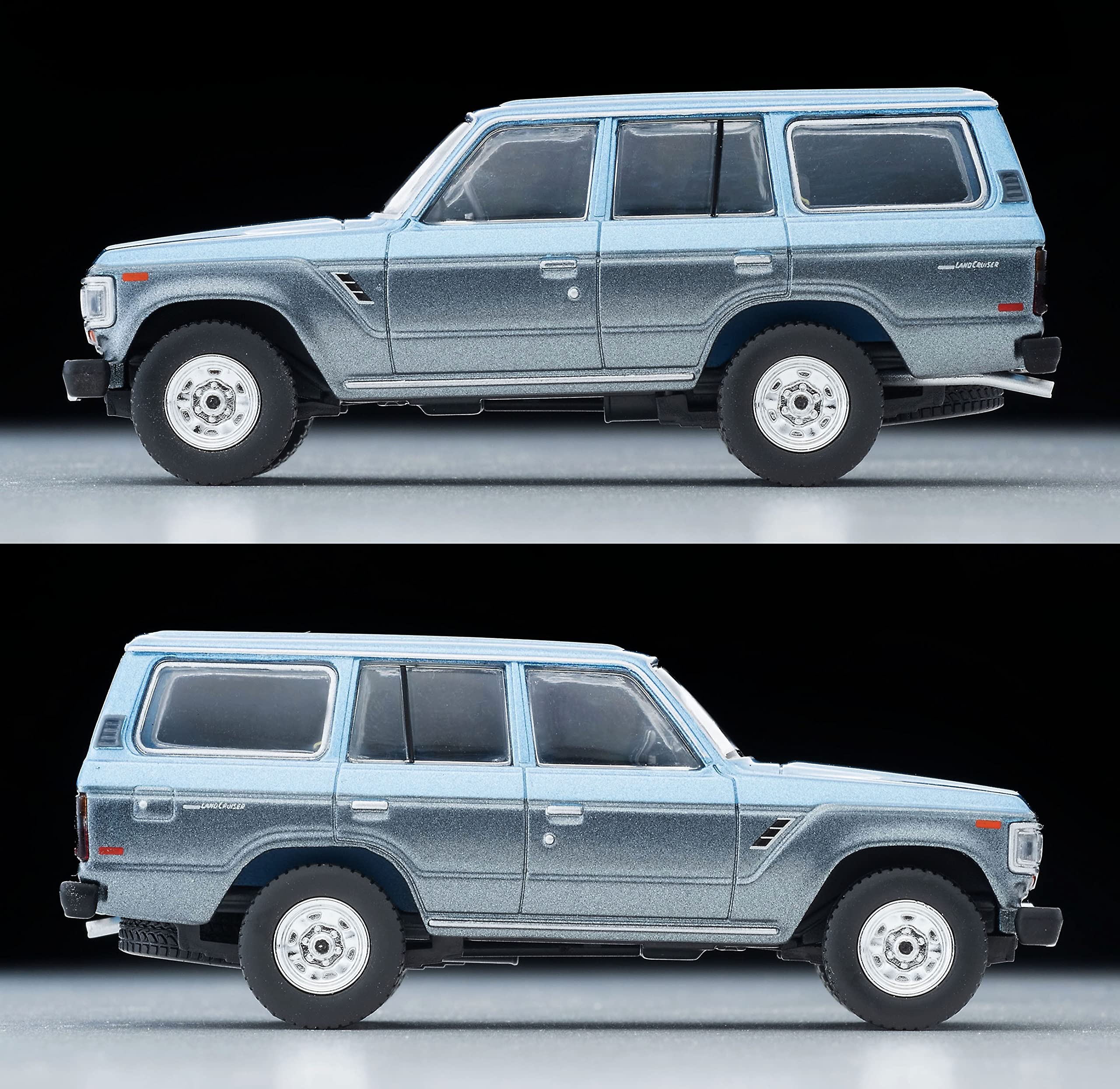 Tomytec Tomica Limited Vintage Neo 1/64 Toyota Land Cruiser 60 Japan Light Blue/Gray 88 320487- Japan Figure Store - #1 Bring To You The Best Japanese Goods