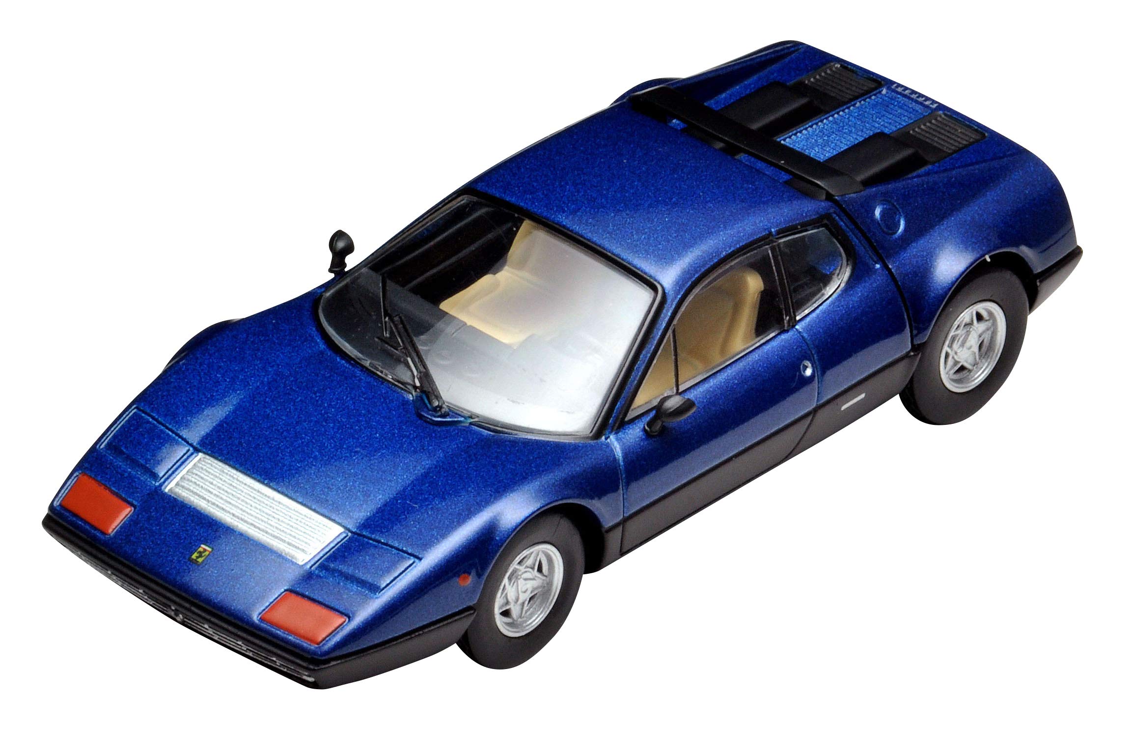 Tomytec Tomica Limited Vintage Neo Ferrari 365 GT4 BB Blue/Black 1/64 Scale Model- Japan Figure Store - #1 Bring To You The Best Japanese Goods