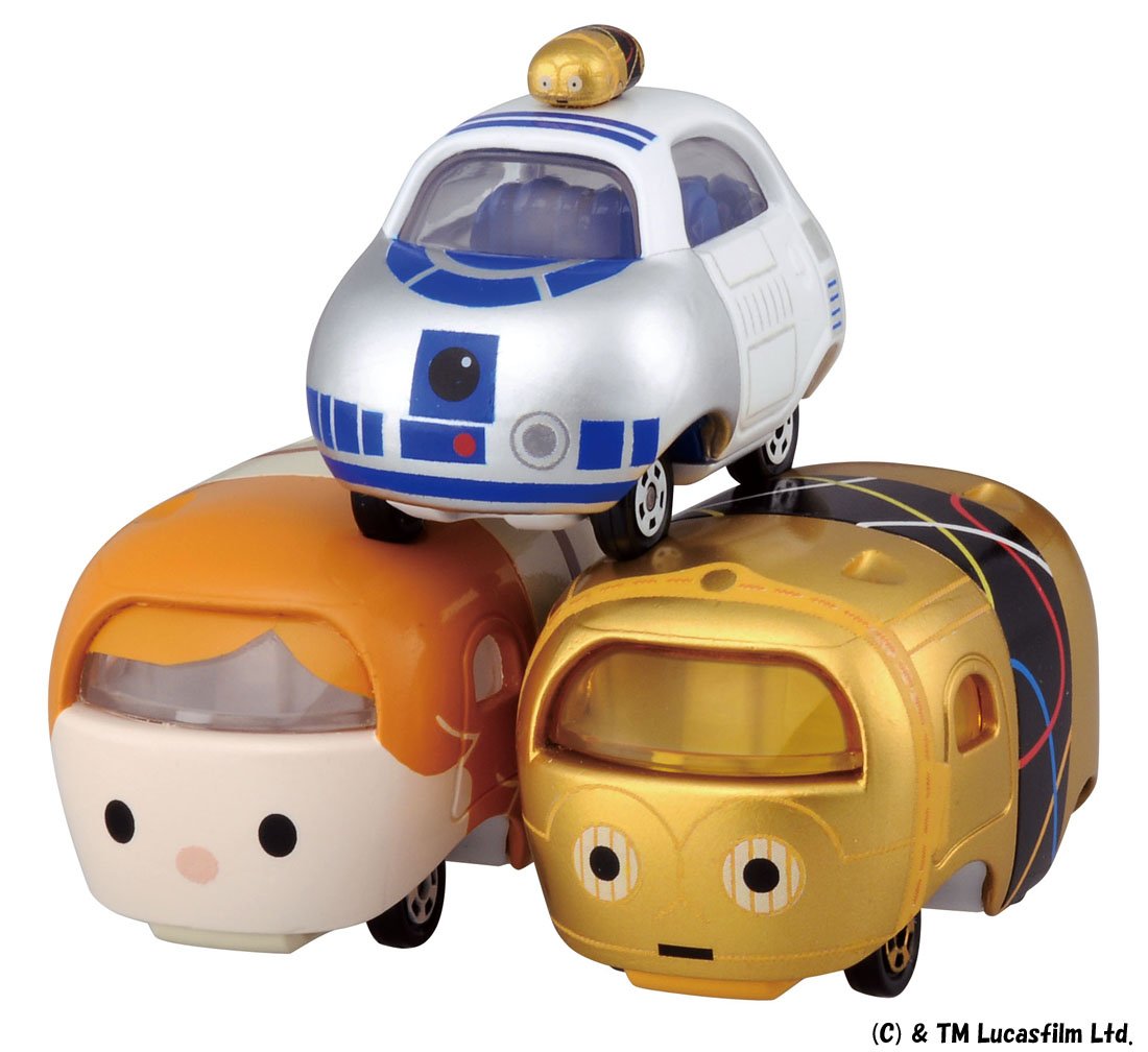 Takara Tomy Tomica Disney Star Wars Star Cars Tsum Tsum Luke Skywalker 872054 Star Wars Model- Japan Figure Store - #1 Bring To You The Best Japanese Goods