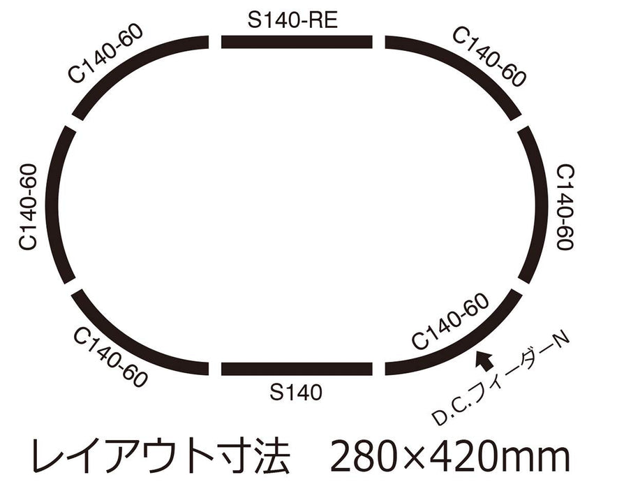 Tomytec Tomix N Gauge 93707 Percy The Tank Engine Train Set- Japan Figure Store - #1 Bring To You The Best Japanese Goods