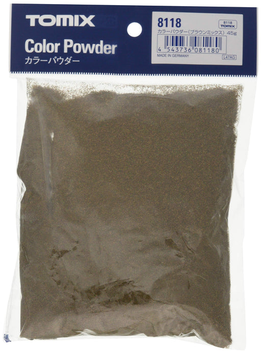 Tomytec Tomix N Gauge Brown Mix Color Powder 8118 for Railway Model Supplies- Japan Figure Store - #1 Bring To You The Best Japanese Goods