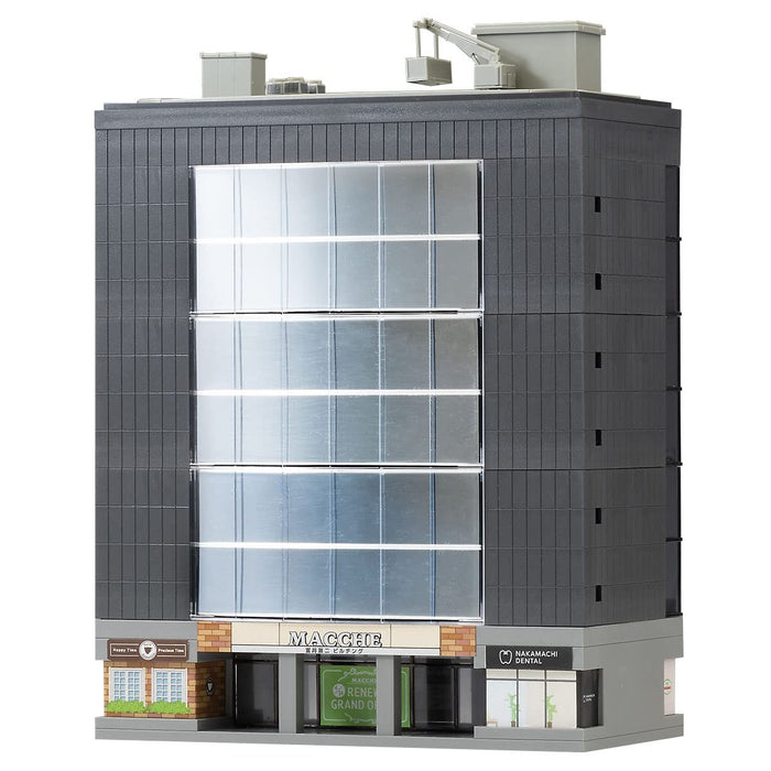 Tomytec 7-Story Round Window Complex Building Tomix N Gauge 4216 Railway Model Supplies- Japan Figure Store - #1 Bring To You The Best Japanese Goods